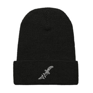 Dagger Waffle Beanie